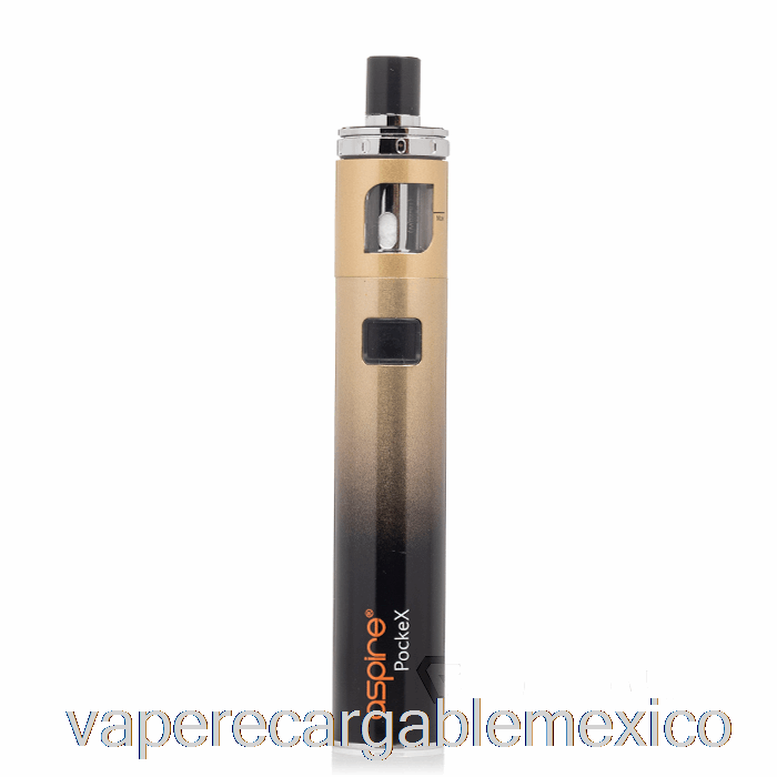 Vape Recargable Aspire Pockex Aio Kit De Inicio [anni] Gradiente Dorado